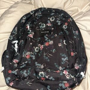 Dakine Black Floral Backpack